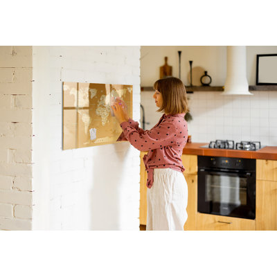 Magnetic Glass Dry Erase Board