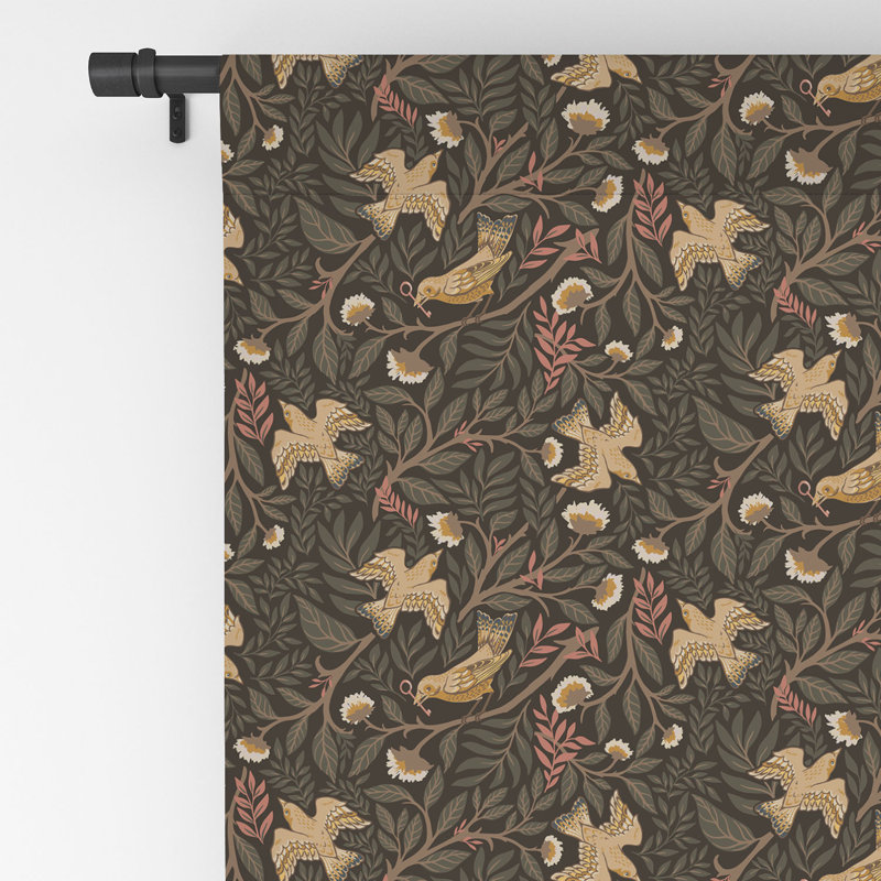 Luiza Blackout Curtain Pair, 50" W x 108" L