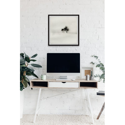 "Trees in the Mist" Framed Print