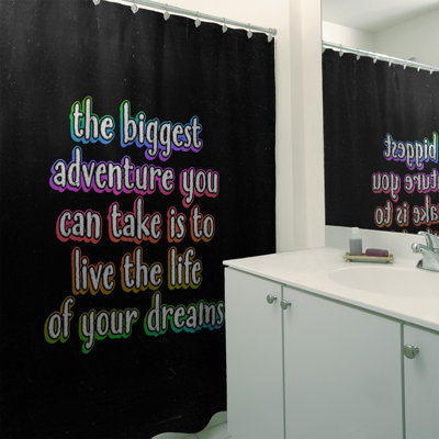 Shower Curtain with Liner Included