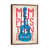 Classic Brown Wood Framed