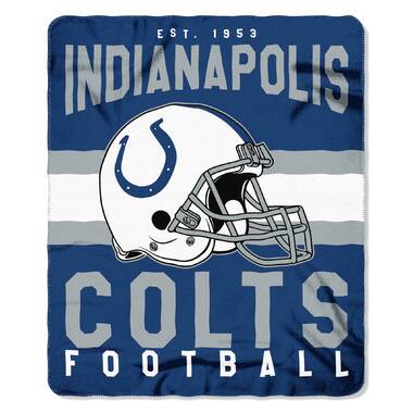 NFL Indianapolis Colts Singular Fleece Throw 50 x 60'