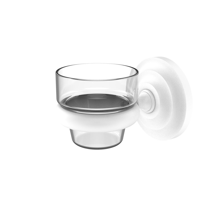 Nuri 4'' H Brass Wall Wall Sconce, Matte White