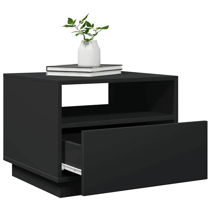 Carrel Frame Coffee Table, Black