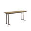 Table de formation à hauteur fixe et fixe à hauteur fixe avec panneaux de particules-101800909-101800910-91440525