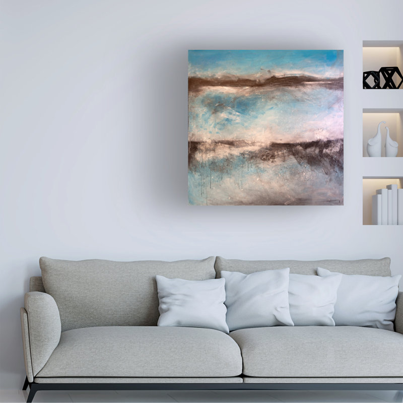 Œuvre sur toile ,ologic, H 14 po x l 14 po