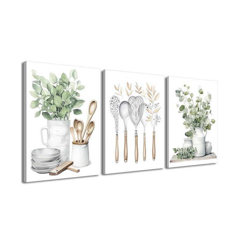 3 Piece Wrapped Canvas Print