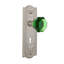 Meadows Plate with Decorative Keyhole and Waldorf Emerald Door Knob-1886514196