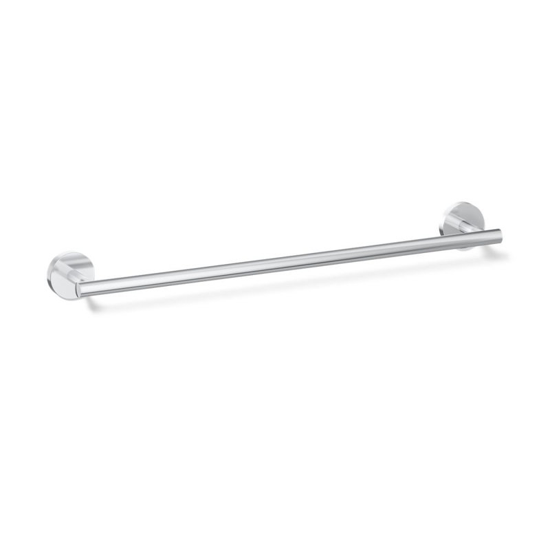 Porte-serviettes mural, Chrome poli, H 2 po x l 18 po x P 2,75 po