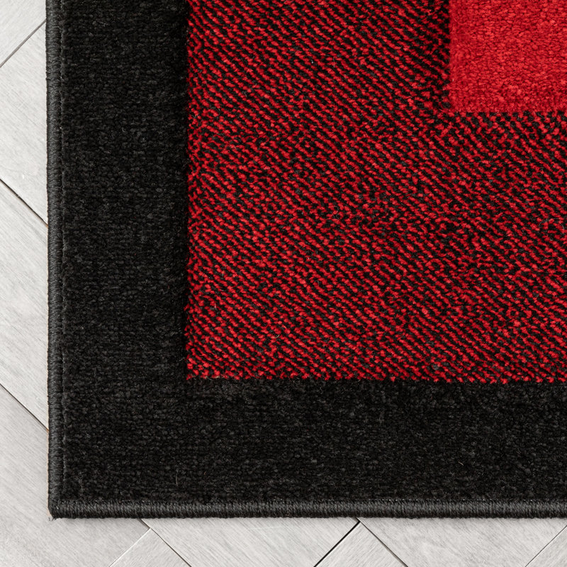Astrid Geometric Synthetic Area Rug, Rectangle 120 x 160 cm