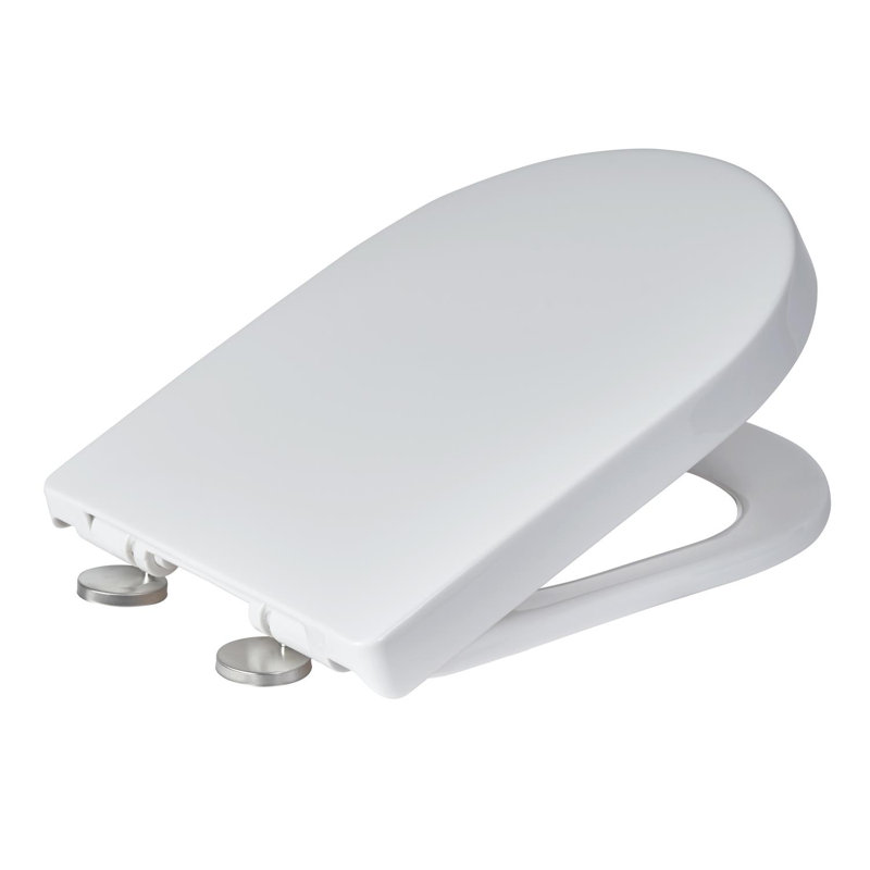 Hilldale D Shaped Toilet Seat White