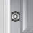 Crystal Door Knob with Baldwin Reserve Rosette