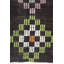 Tapis unique brun, blanc, orange et olive de 6 pi x 8 pi 7 po Jijim