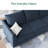 Tremee U Shaped Modular Sectional Upholstered Sofa Couch-87110853