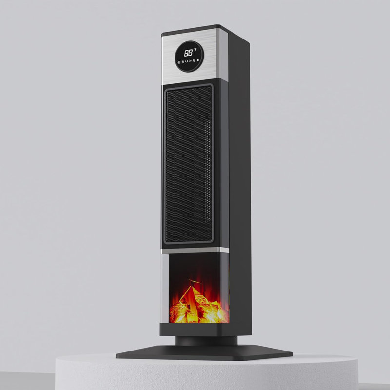 Homhougo 5000 BTU Electric Tower Space Heater with Adjustable Thermostat