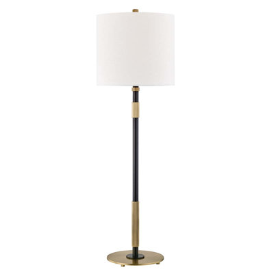 Bowery 32" 1-Light Linen Table Lamp
