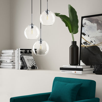 Snead 3-Light Globe Cluster Pendant