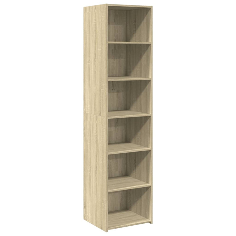 Vidaxl highboard made of wood, Sonoma Oak, 185cm H x 30cm W x 41cm D