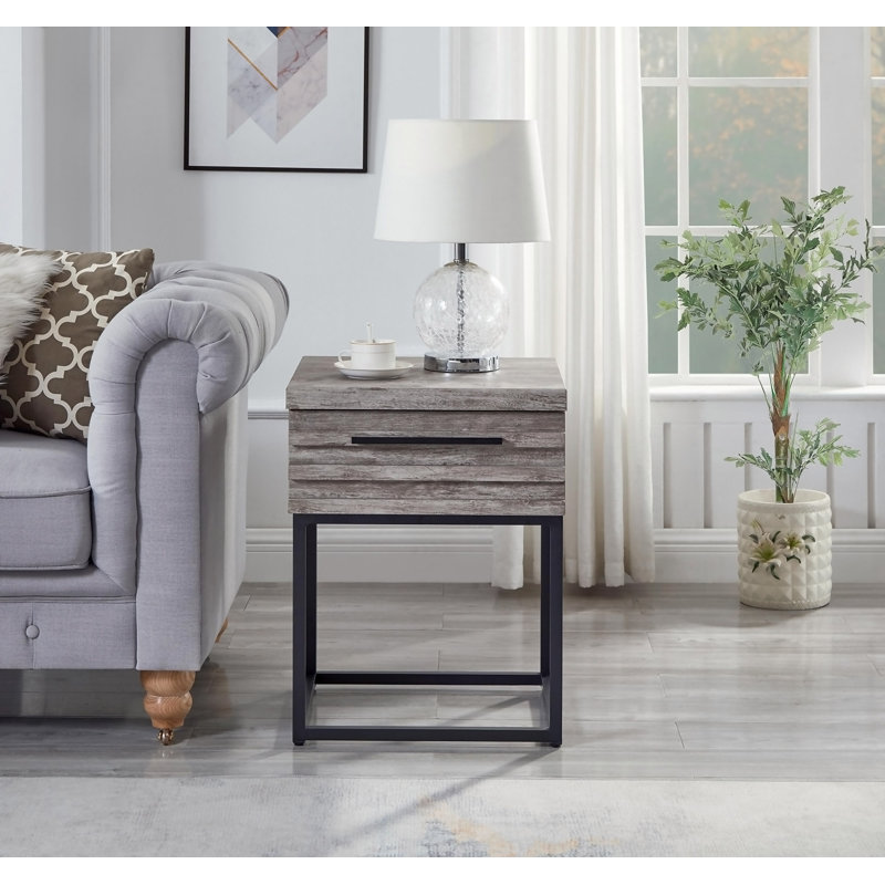 Table de bout Celestial, Gris