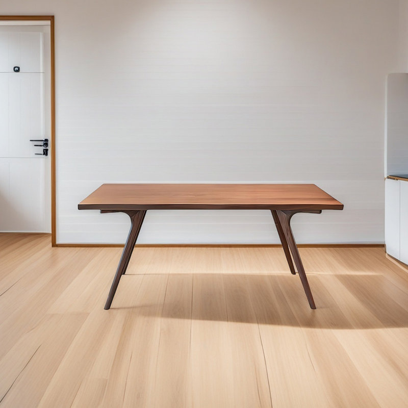 Simple solid wood table, 29.52"H x 70.86"L x 31.49"W