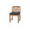 Monterey Fabric Mission Back Side Chair