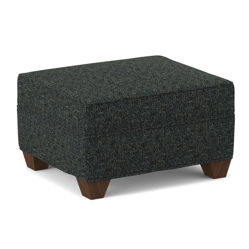 Repose-pieds rectangulaire large de 26 po Phillips, Noyer Montana, Connelly Crow