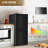 4.2 Cu.Ft Small Fridge with Freezer, 7-Level Adjustable Thermostat, Removable Glass Shelves, Quiet 38dB Energy-Saving for Dorm/Office/Kitchen-123186725