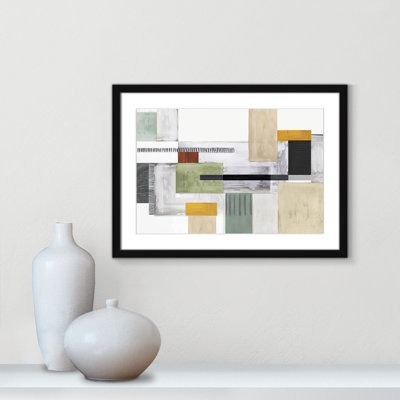 Playful Blocks Print by Tom Reeves