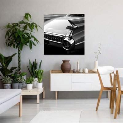 Voiture rétro, art contemporain