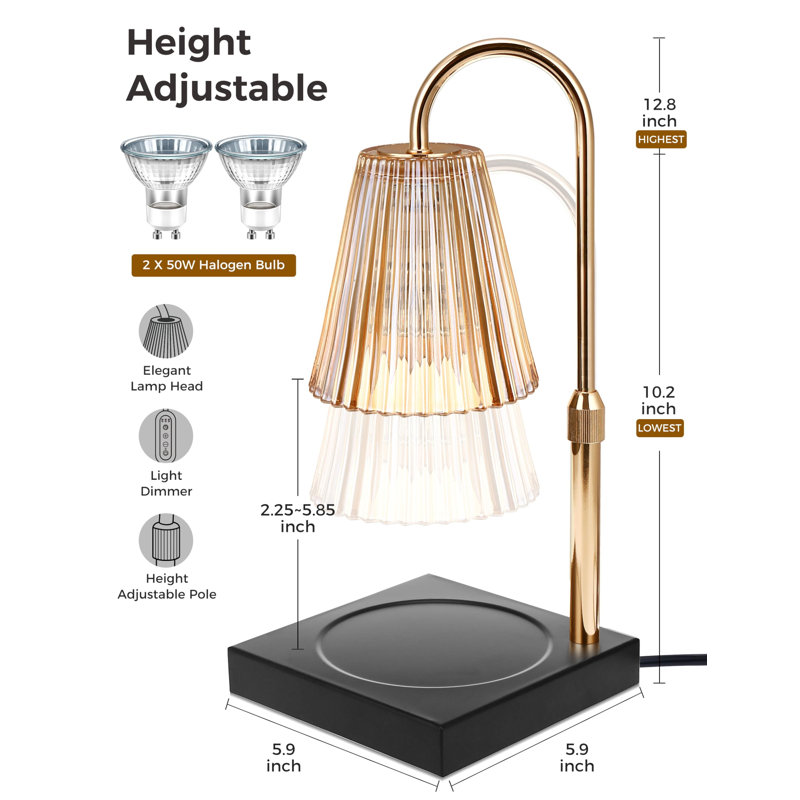 Lampe de table Aldwyche, Blanc