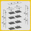 4 Tier Floor Standing Shoe Rack