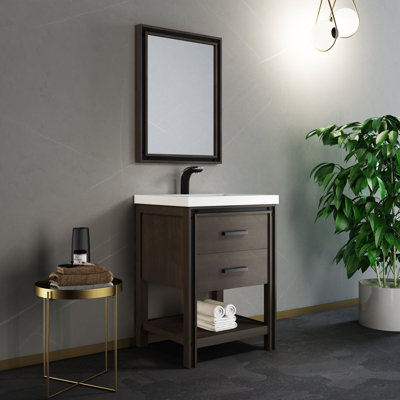 Ensemble de meuble-lavabo simple 25 po Radegunda
