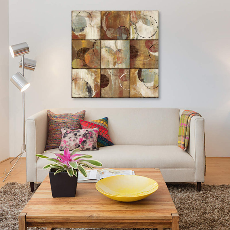 «Impact», impression sur toile, H 37 po x l 37 po x P 1,5 po, Pas de tapis, Toile tendue