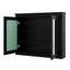 Armoire à pharmacie avec 2 miroirs, rangement au-dessus de la toilette avec 2 portes et 2 tablettes réglables-1145495992