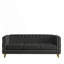 Button Tufted Sofa With Square Arm, 2Pcs Modern Couch-562600418