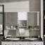 55 inch Wall-Mount 3-in-1 Mirror Cabinet with Adjustable Shelf, Soft-Closing Hinges