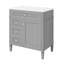 Meuble-lavabo moderne de 30 po avec lavabo supérieur, rangement spacieux et glissières silencieuses pour une conception élégante et fonctionnelle-1836051390