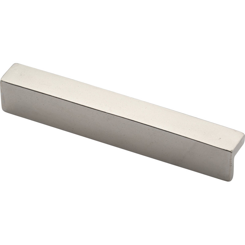 Poignée d'armoire en L, Bronze blanc, 10"