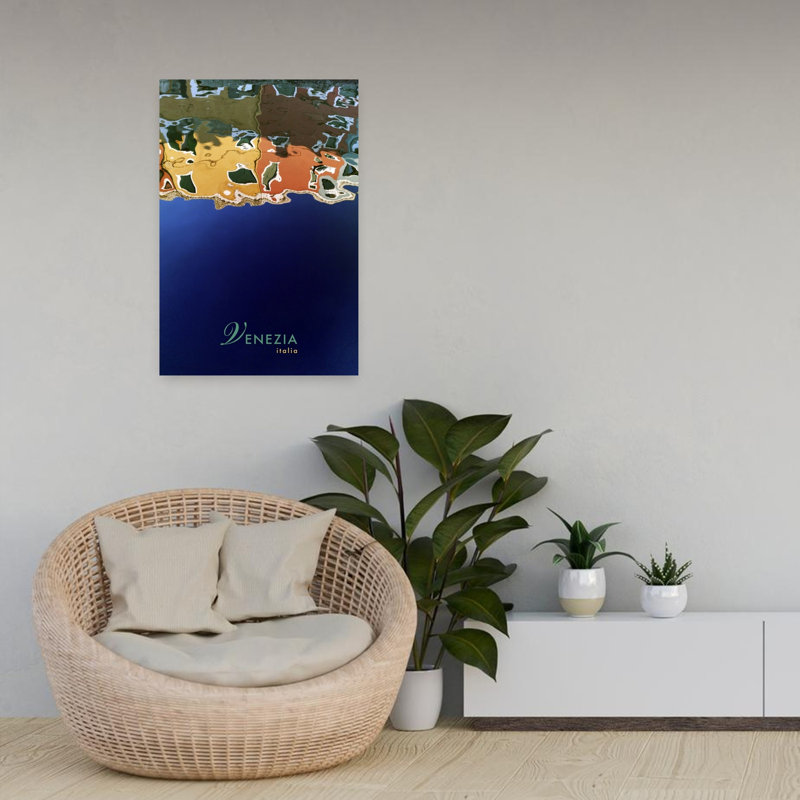 Contemporary Art Peaceful Contemporary Architecture Wall Art by Angelo Cerantola - Wrapped Canvas Print