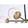 Caisha 6 - Light Dimmable Sputnik Modern Linear Chandelier