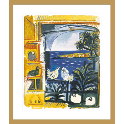 «The Pigeons» par Pablo Picasso, impression giclée sur cadre