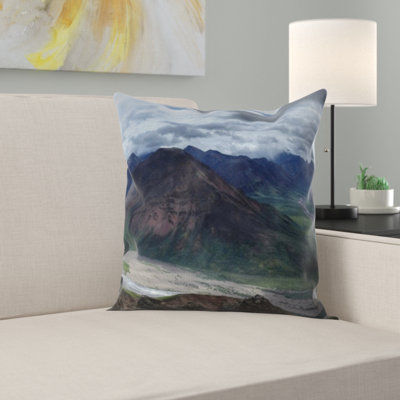 Microsuede Throw Pillow