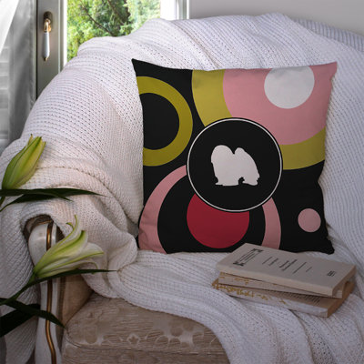 Japanese Chin Indoor/Outdoor Throw Pillow