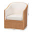 Chaise de style traditionnel décontracté