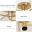 Almetta Semi Flush Mount
