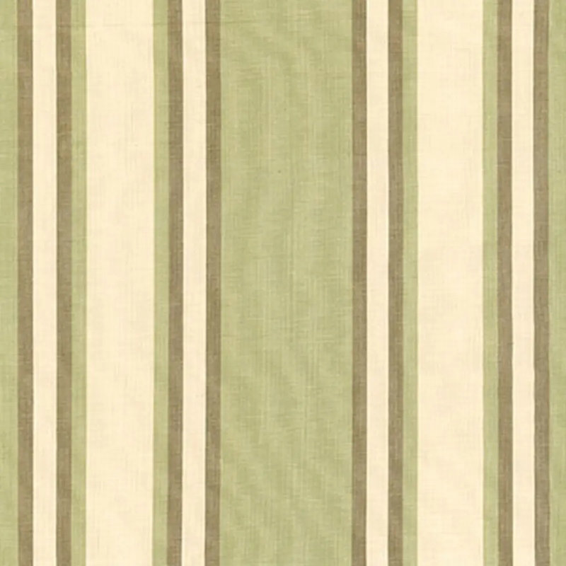 Seneca Cotton Stripe Fabric, Green