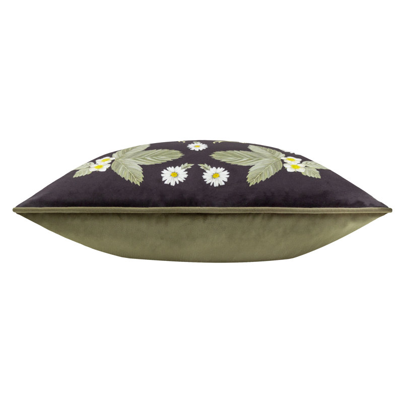 Rewis Floral Square Throw Pillow Cover