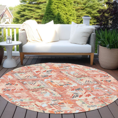 Tapis corail intérieur / extérieur lavable à la machine Christn ACN1328