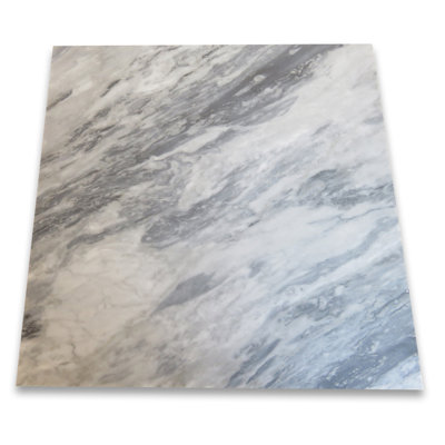 Bardiglio 18" x 18" Marble Grid Mosaic Wall & Floor Tile