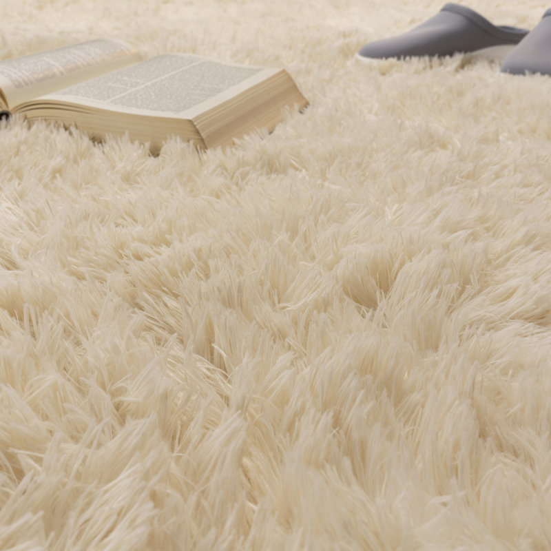 Cropper 100% Polyester Ivory Indoor/Outdoor Rug, Round 160cm